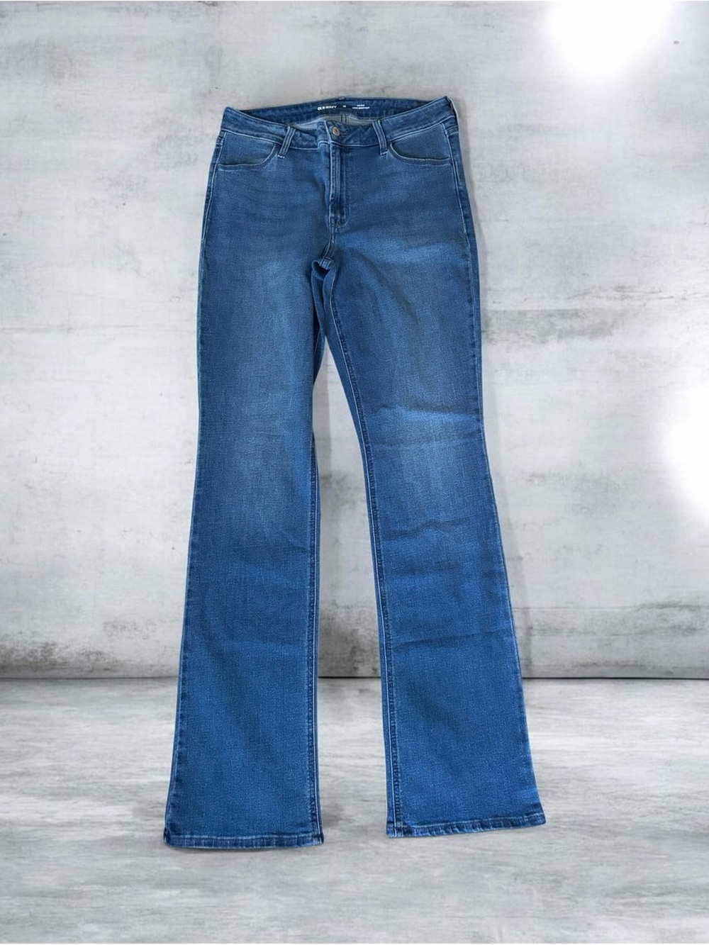 Old Navy Women's Mid-Blue Bootcut Jeans